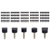 120Pcs High Heel Tip Caps TPU Polyurethane Iron Shoes Repairing