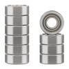 XIKE 10 Pcs MR83ZZ Bearings 3x8x3mm, Double Shield Seals Metal