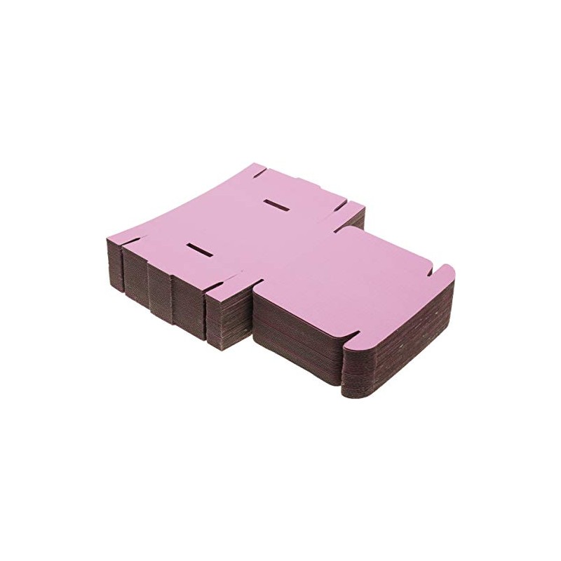MEG4TEC Pack of 50 Satin Pink Mini C7 Pip Boxes