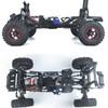 MORLORDY RC Carbon Fiber Frame Rails Set Chassis Rails Kit