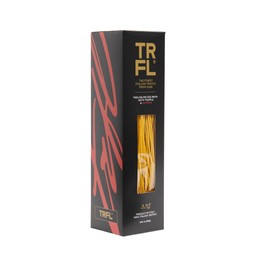 TRFL Truffle & Saffron Tagliolini – Artisanal Italian Egg Pasta Noodles, 3% Truffle Grains and Saffron, Handcrafted in Alba, Italy – Gourmet Gift, 4 Servings, 8.8 oz (250g)