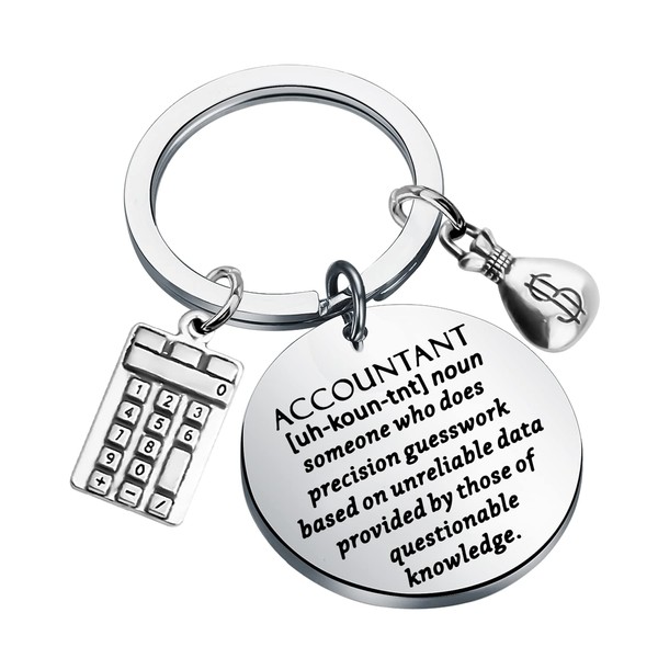 FAADBUK Accountant Keychain Auditor Gift Accounting Major Gifts CPA Graduation