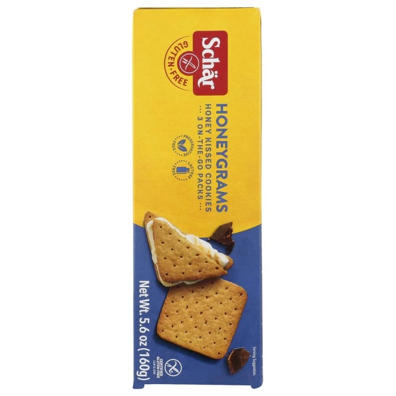 Schar Gluten Free Honey Glazed Cookies Pack of 4 Sweet