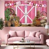 Pink Cowgirl Party Decorations Gifts Western Cowgirl Birthday Banner, Cowgirl