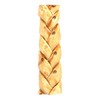 Pet Factory American Beefhide 6" Braided Sticks Dog Chew Treats