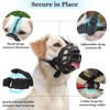 Dog Muzzle, Soft Basket Muzzle for Medium Large Dogs, Best