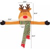 Pawsible Adorno Navidad Decoración Abraza Arbol 3d Punta Sombrero