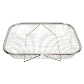 Dish Drying Rack Multipurpose Large Capacity Retractable 304 Stainless Steel Sink Dish Drying Rack for Kitchen L