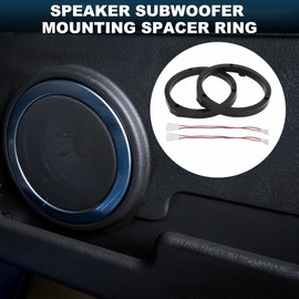 TUCKBOLD Speaker Spacer Ring Tweeter Speaker Spacer Adapter for Honda Civci Waterproof Black 2 Set