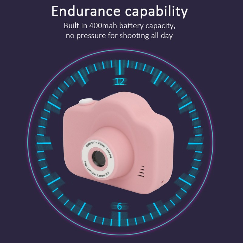 Cartoon Child Camera Kids Gift High Pixel One Key Video