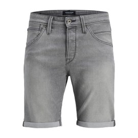 JACK & JONES Men's Shorts, Grey Denim/Pack:am 313, L