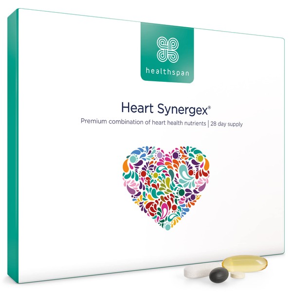 Healthspan Heart Synergex | 28 Day Supply | With Vitamin