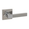 Tatman Hardware Irvine - Modern Interior Door Lever in Satin