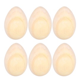 Wood Eggs Shakers Set Natural Wooden Egg Rattle Musical Percussion Instruments for Musical Education Party Classroom