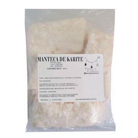 Manteca De Karite 100% Pura 500g grado Cosmetico y refinado ligero Shea butter - Tierra de Colores
