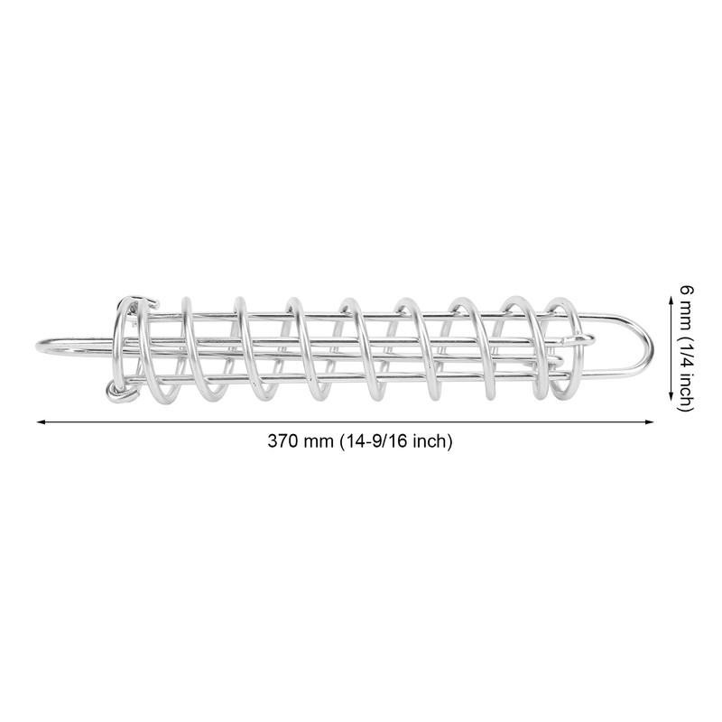 Mooring Spring 6 X 370mm 316 Stainless Steel Mooring Spring