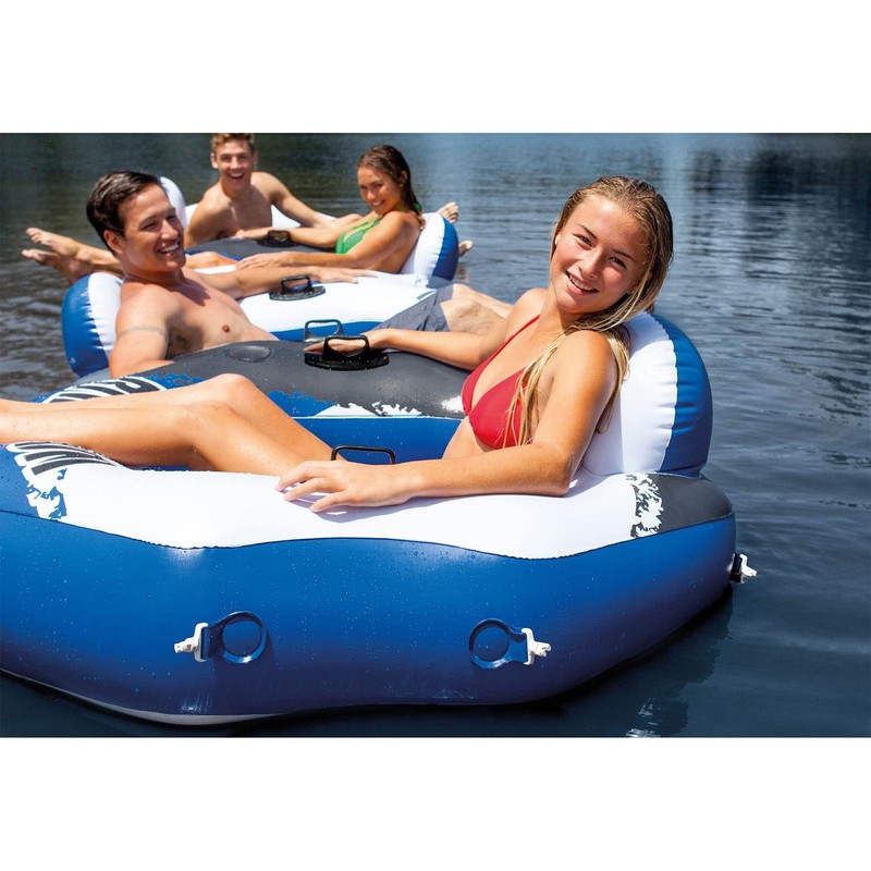 Intex 58854EP River Run Single Person Inflatable Connecting Lounge Tube