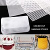 6 Pieces 7 Count Plastic Mesh Canvas Sheets for Embroidery,