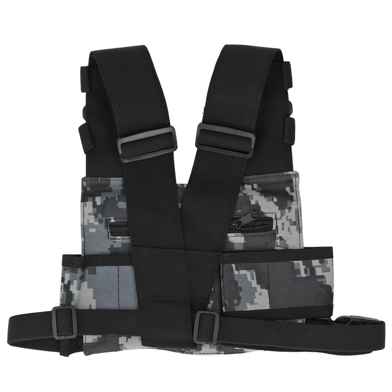 Radio Shoulder Holster Chest Harness Holder Vest Rig Radio Chest