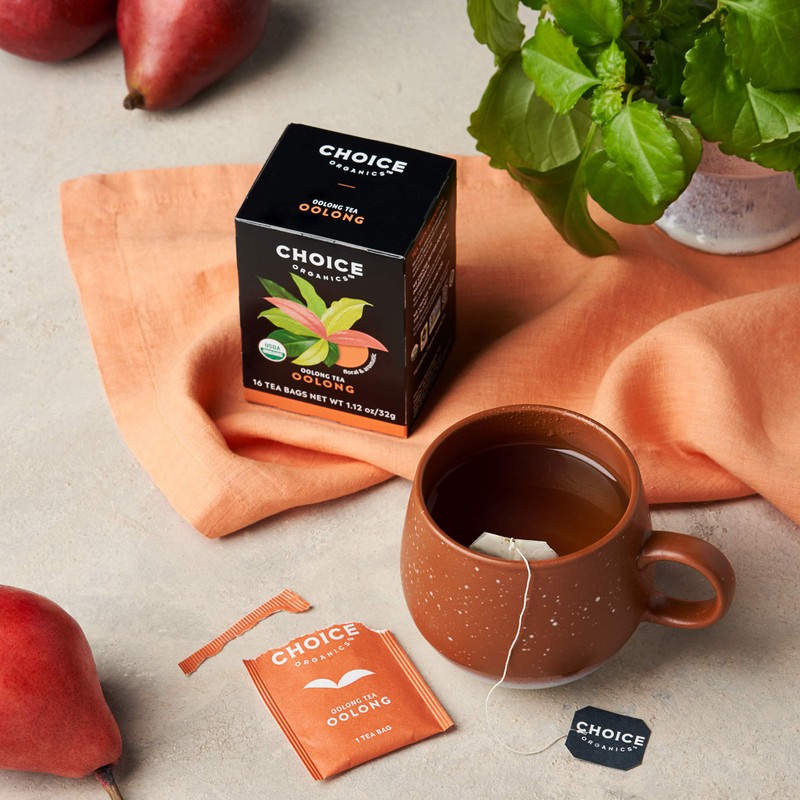 Choice Organic Teas Oolong Tea - Fair Trade - Compostable
