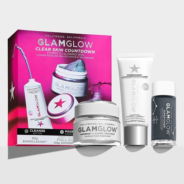 Glam Glow Clear Skin Countdown - 3 Steps Skincare Set
