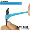 Ear Grip Anti-Slip Hooks for Glasses 5 Pairs Black