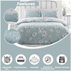 GAVENO CAVAILIA Luxury Birdie Blossom Duvet Cover, Reversible Quilt Bedding