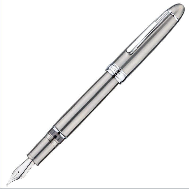 Asvine J16 Solid Titanium Fountain Pen Jowo Fine Nib Piston