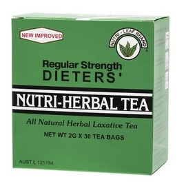 Nutri-Leaf Dieter's Nutri-Herbal Laxative Regular Tea 30 Bags