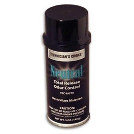 Technicians Choice TEC99579 Neutral Aerosol Bomb Total Release Odor Control (Case, 12 Cans)