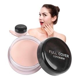 Popfeel 5-Farben-Concealer für Augenringe, Tränensäcke, Akneflecken – Creme-Concealer-Kontur, Farbkorrigierende Korrekturpalette, Wasserfestes, Langlebiges, Vollständig (FC01)