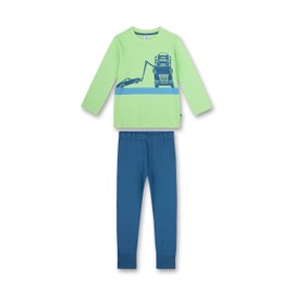 Sanetta Boys Long Pyjamas, lime