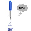 CTRICALVER (60 Degree) Blade Vinyl Cutter Plotter Cutting Blades Replacement