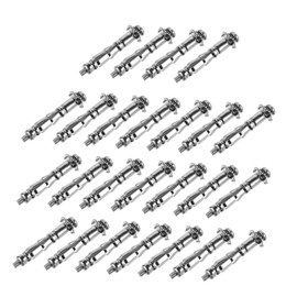 TEHAUX Drywall Repair 25 Pcs Cavity Wall Fixer Plasterboard Fixer Hollow Wall Anchors