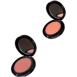 SANIYE Pure Mineral Rubor en Polvo Compacto Textura Ultrafina Color Natural y Duradero Rubor Mate (#02+#07)