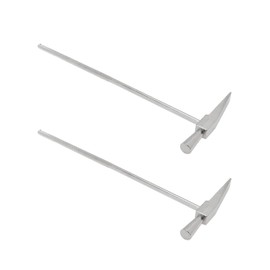 Geesatis 2 Pcs Kalimba Tuning Hammer Metal Metal Tuning Thumb Piano Hammer Instrument Tool Accessory