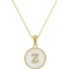 Collar de letra inicial. Acero inoxidable. Regalo para mujer. Cadena