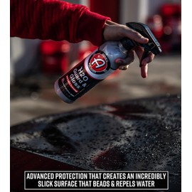 Adam's Polishes H2O Guard & Gloss - Revolutionary Hybrid Top Coat Technology Combines Silica Sealant and Quick Detailer Technology - Seals, Shines, and Protects All Exterior Surfaces (Collection)