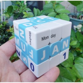 Cuberspeed Calendar Cube 3x3 Speed Cube Toys Puzzle
