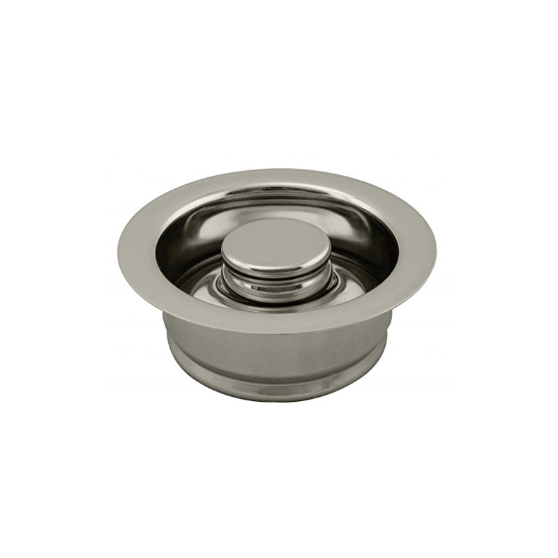 Westbrass D2089-05 3-Bolt mount Waste Disposal Flange & Stopper, Polished