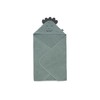 Jollein 534-514-68056 Kapuzenhandtuch Frottee Croco - Jungle Jambo grün (75x75