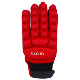 GRAYS INTERNATIONAL PRO GLOVE - LEFT HAND - FLUORO RED (NEW FOR 2019/20) (LH S)