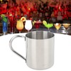 Cocktail Mug 304 Stainless Steel Rust Proof Hammered Beer Cup
