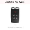SHANGHONG for Land Rover Key Fob Cover with Keychain, Model2-pink,