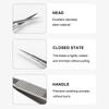 Nail Cuticle Trimmer Stainless Steel Cuticle Nipper Russian Style Dead