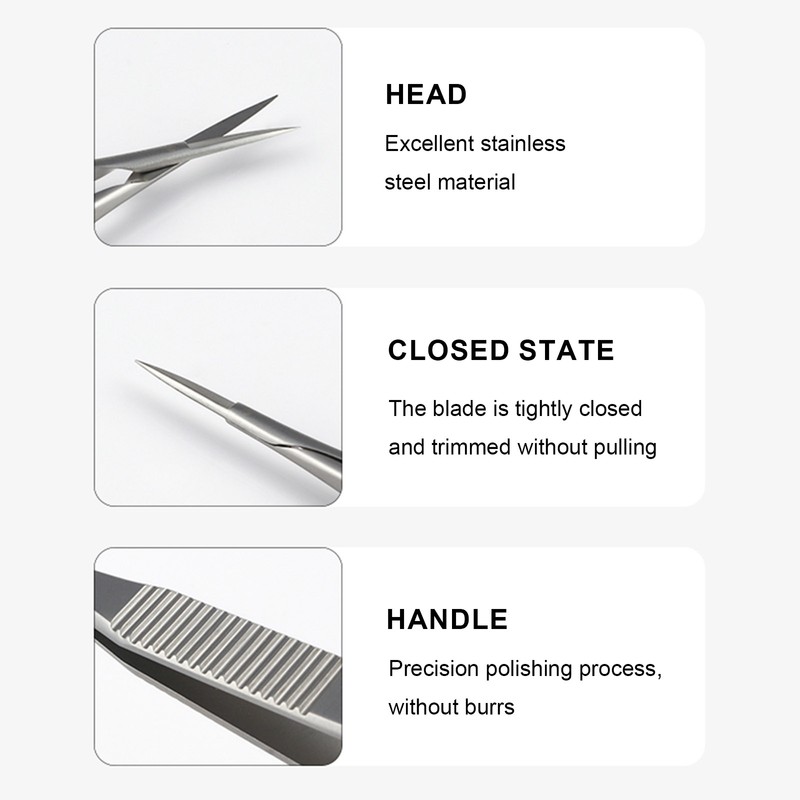 Nail Cuticle Trimmer Stainless Steel Cuticle Nipper Russian Style Dead