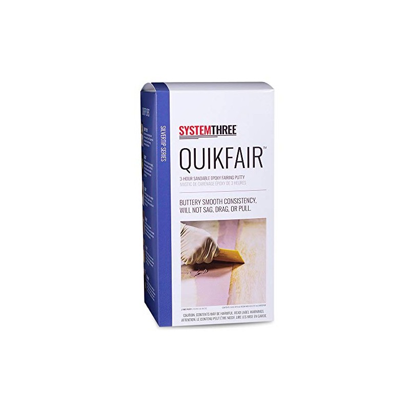 System Three QuikFair Epoxy Fairing Putty, 1.5 Pint Kit