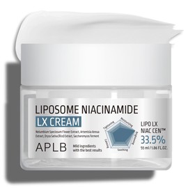 APLB Liposome Niacinamide LX Cream | LIPO LX NIAC CEN™ 33.5% 1.86 FL.OZ/Korean Skincare, Efficient absorption, Long lasting hydration, Revitalize for gentle and improve skin texture