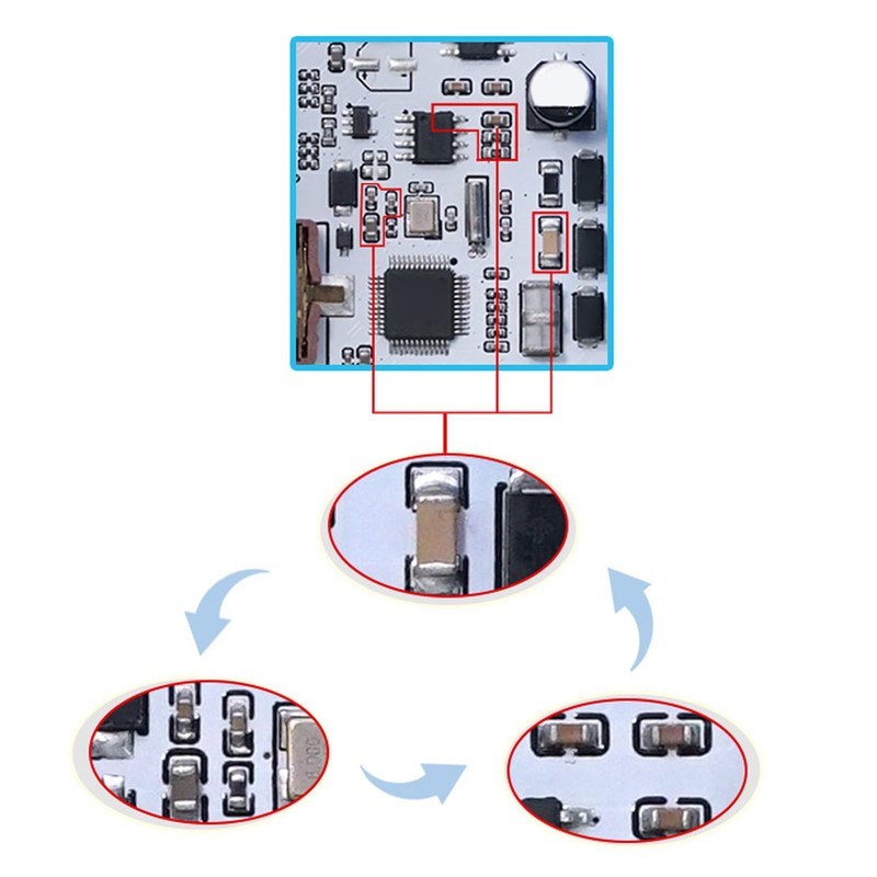 0603 Capacitor Kit - 84 Values Sample Book for Electronic