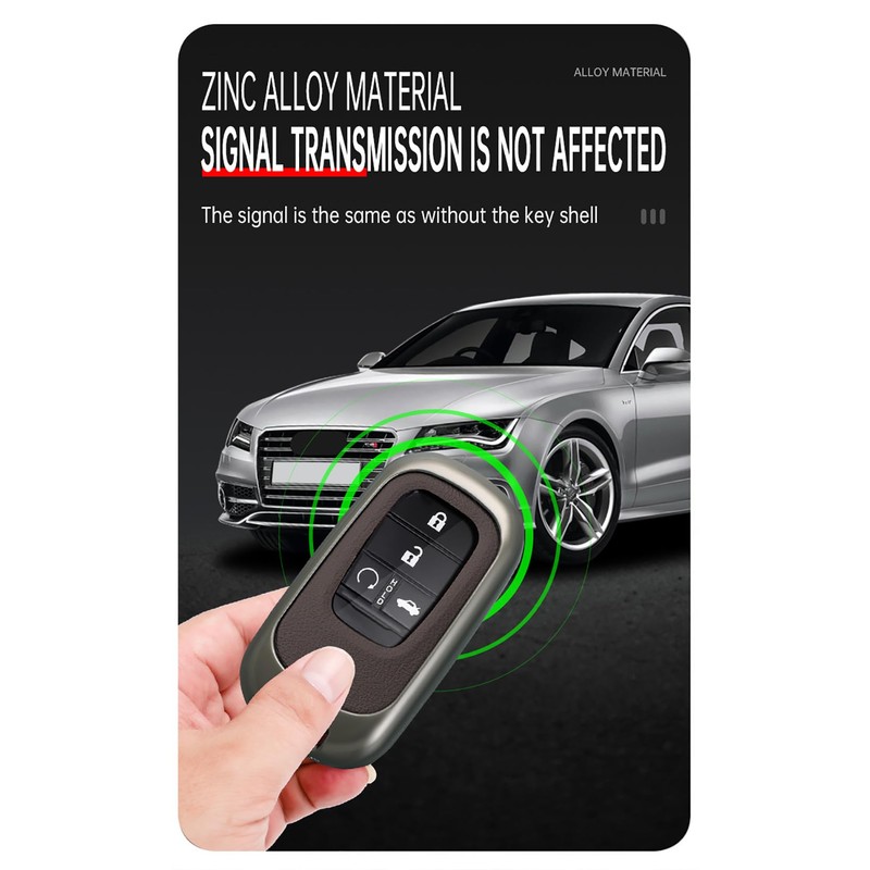 HIBEYO Smart Car Key Case Suitable for Honda HR-V CR-V